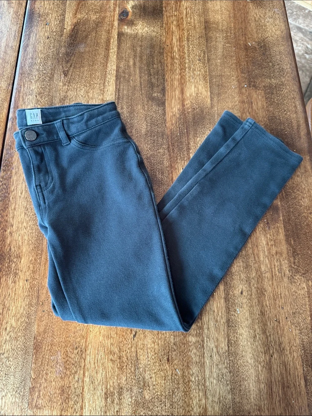 GAP Kids Black Slim Stretch Jeans - 8